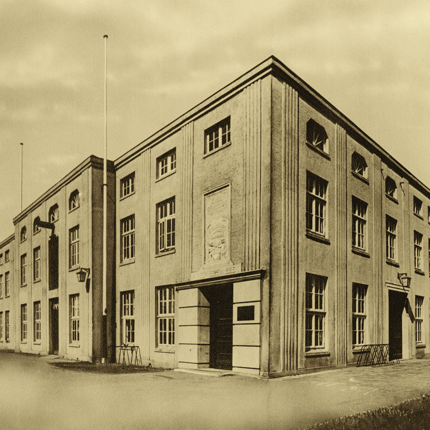 Nostalgisches Foto des Onno Behrends Gebäude